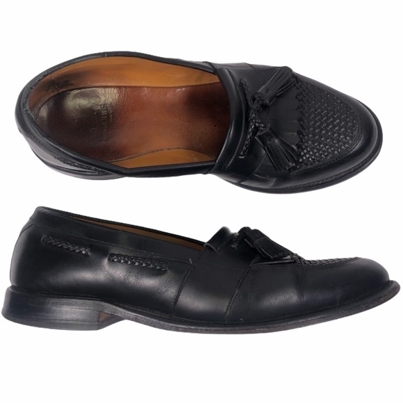 Allen Edmonds Cody Leather Tassel Slip On Loafer - Picture 1 of 9